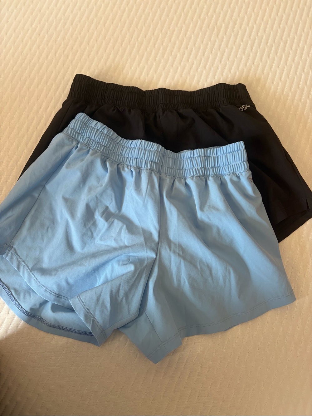 DSG Girls Athletic Shorts blue and black Lot XL
